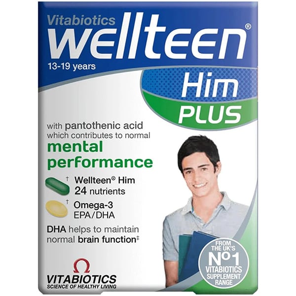VITABIOTICS - WELLTEEN Him Plus - 28tabs+28caps
